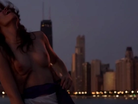 Emmy rossum - topless outside in shameless sex scene - uploaded by celebeclipse com