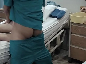Doctor could not resist fucking his tight teen patient