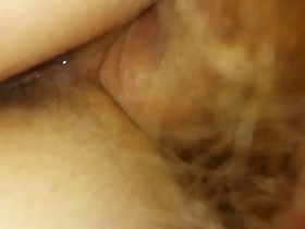 Dick in pussy clouseup