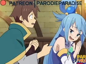 Aqua pays for her l hentai