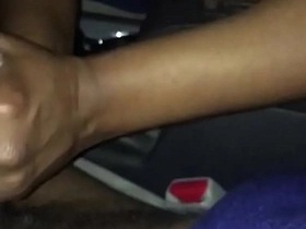 Soft hands and big tits jerking this bbc
