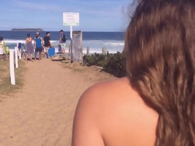 Video do nosso canal no youtube kellenzinha sem segredos - o que rola na praia de nudismo