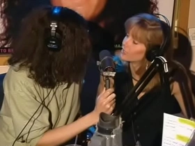 Howard stern kisses actress ass