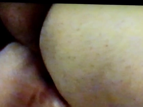 Fingering and fisting a bbw cheating slut's swollen pussy at the cheap motel