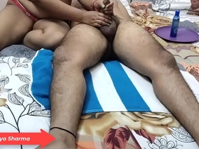 Tamil aunty cock massage to customer
