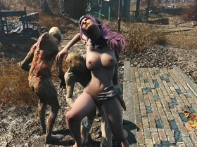 Fallout 4 ghouls have their way