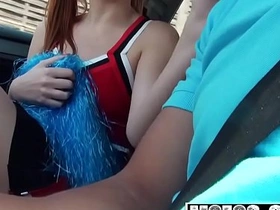 Mofos - stranded teens - eva berger - redhead cheerleader gets fucked