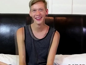 Nasty twink Tyler tells us what he likes doing while fucking