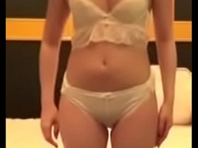 Sexy asian girl changing her panties 65