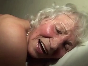Extreme horny 76 years old granny resemble fucked