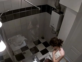 Hidden cam - spying my sister regarding the shower