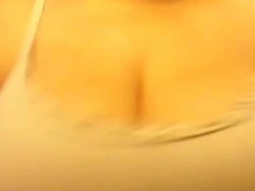 My mischievous video ever of my huge tits