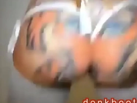 Unconscious of tiger booty white girl big ass