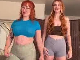 Big ass and big titty threesome with emma magnolia and elly clutch
