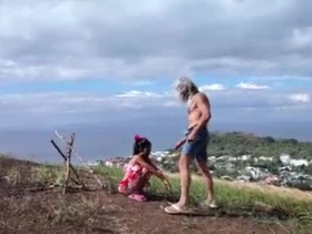 Unconventional sexual activities publicly in ocean together here on mountain here biggest horseshit together here littlest pussy