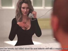 A Wife Added to Foster-parent (AWAM) #18b - Stopping over Prisoner - 3D game, HD porn, 1080p