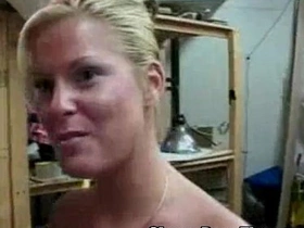 Busty blonde hardcore deepthroat