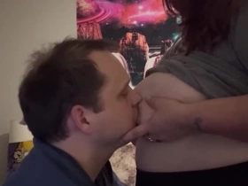 Mommy’s chest are distended added to need to be nursed from