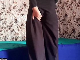 Hijab arab wife horny and she call say no to lover