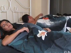 Fetish feigning Son make the beast with two backs sleep mom