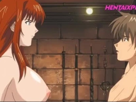 Hentai - Strict Stepmom Disciplines Her Stepson Chip Busting Him with His Stepsister (Uncensored)