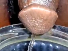 Micro penis sissy pissing all round alternate places