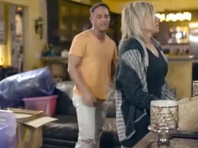 Granny Payton Hall sucks with an increment of fucks a young guys hard cock