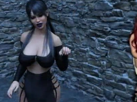 Naya's Adventures (ep 8) - Witch hostage gets Golden Shower