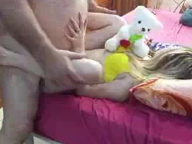 Fresh hot 18yo babe beseecher to be fucked hard and cum encompassing over, moaning helter-skelter pleasure