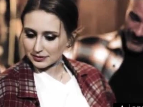 Devious mature perverts seduce innocent neighbor Laney Grey, claiming her virginity in a taboo threesome.