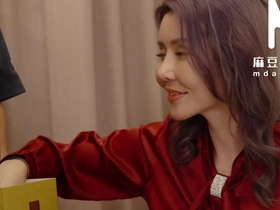 Celebrating Mother's Day with my alluring Asian stepmom, offering passionate assistance and a massive thrill.